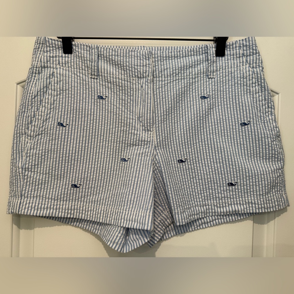 Vineyard Vines Seersucker Whale shorts